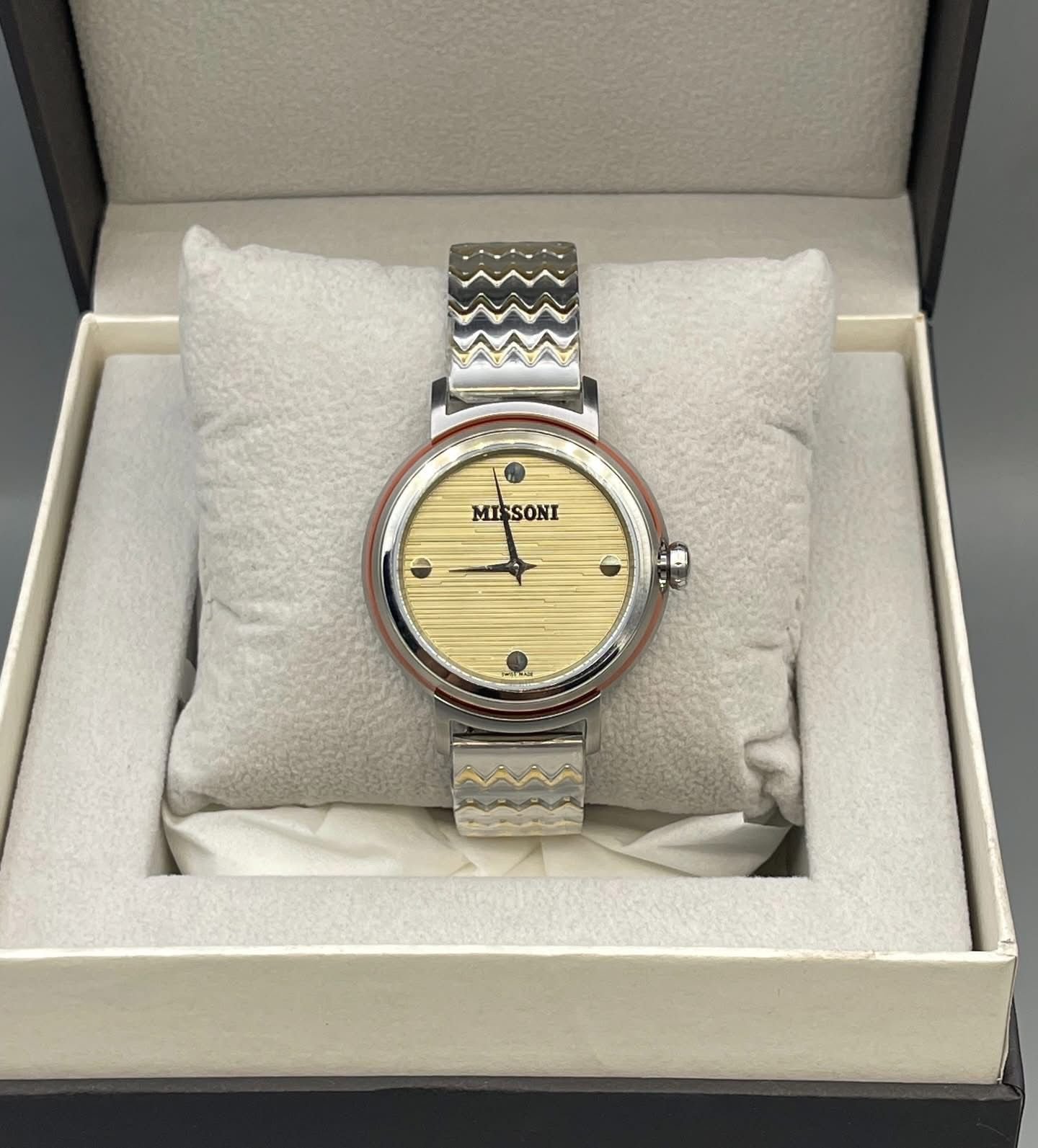 Missoni M1 Bracelet Watch – Swiss Made quartz precision.