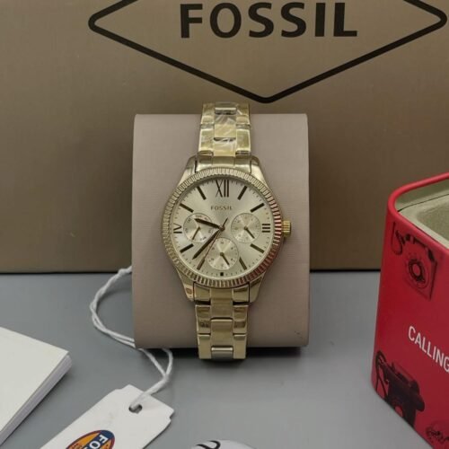 Fossil iconic origional Gold Watch